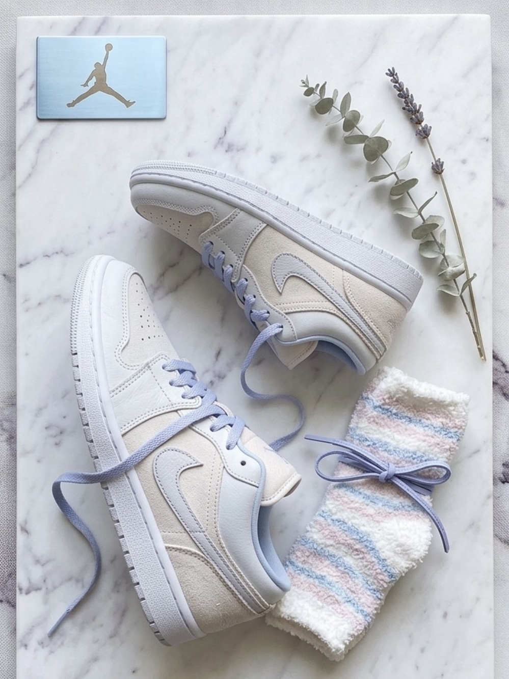 Nike Air Jordan 1 Low SE Iris Whisper W9 DQ4151-500 NIB